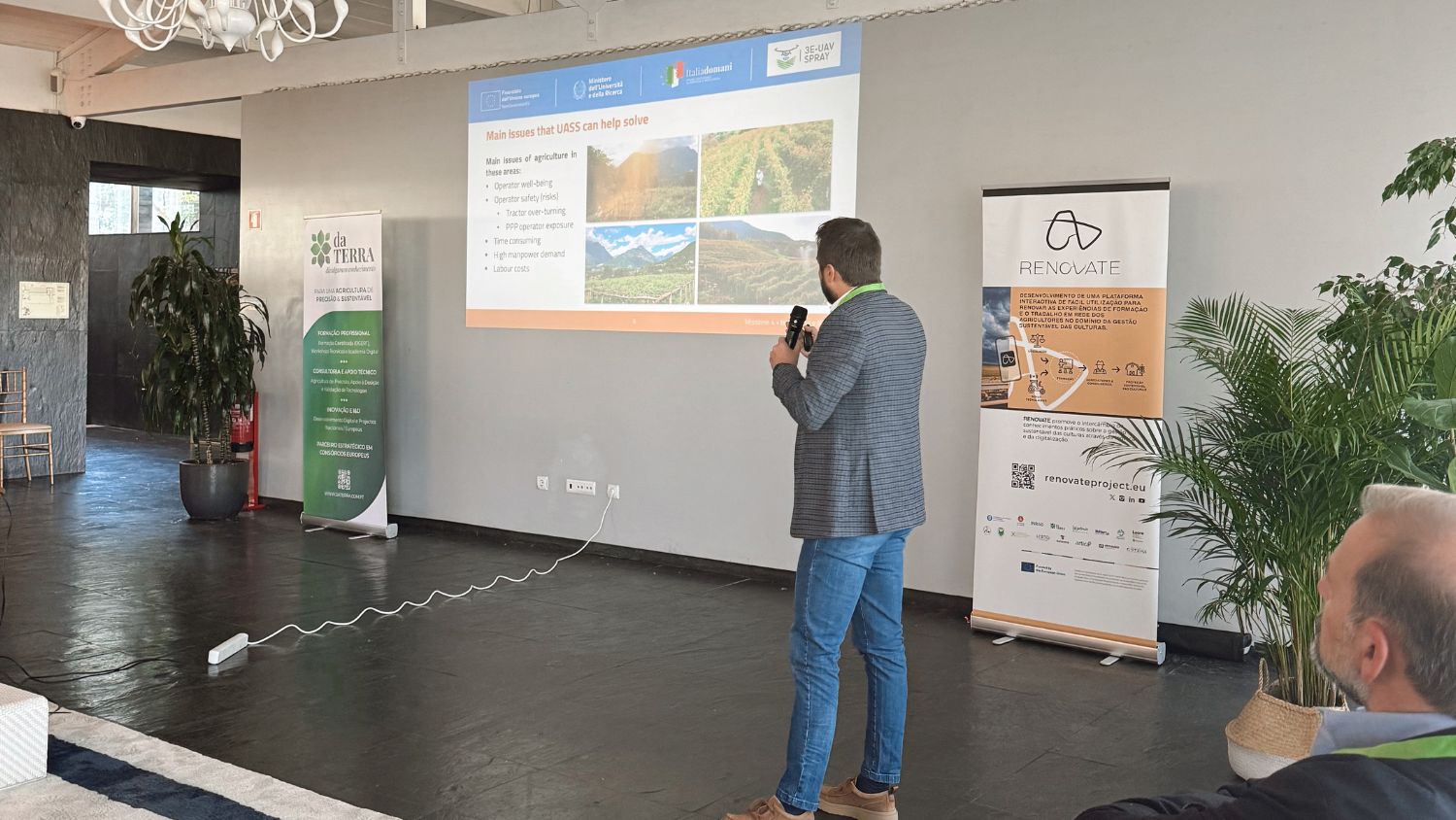 drone pulverização daterra